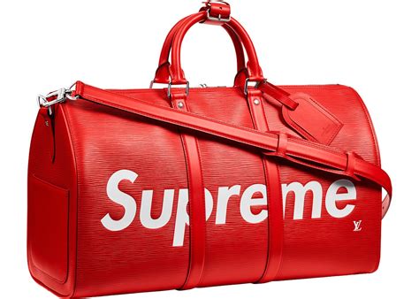 red louis vuitton belt supreme|supreme Louis Vuitton keepall.